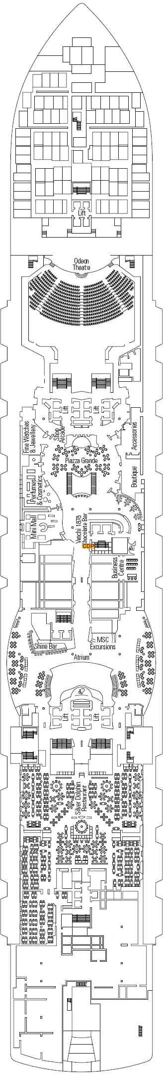 Deck 6 - Pacific Ocean