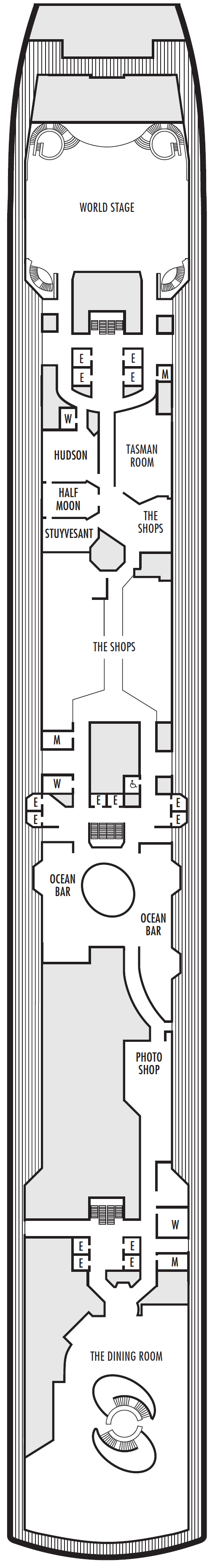DECK 3 - PROMENADE DECK