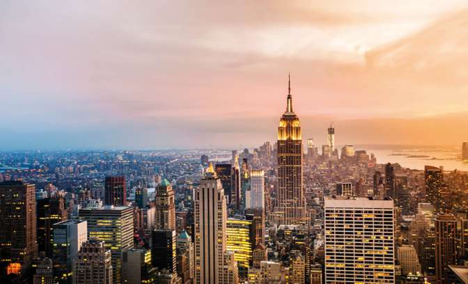 Overview van New York City