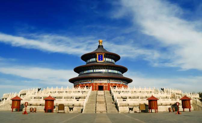 De Temple of Heaven in Beijing