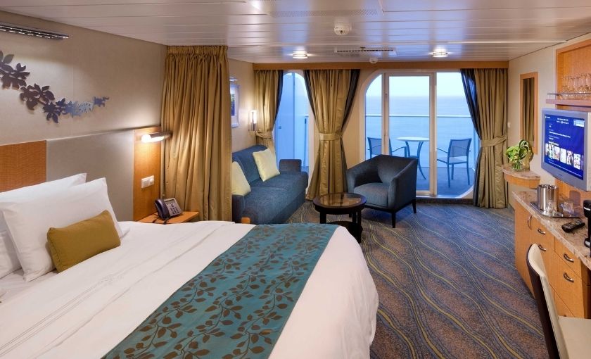 Oasis of the seas buitenhut met balkon D4