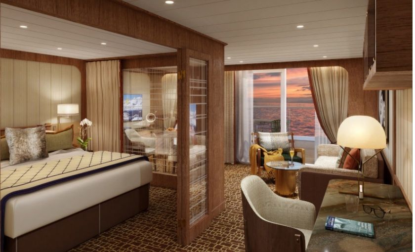  Penthouse suite Venture schip Seabourn