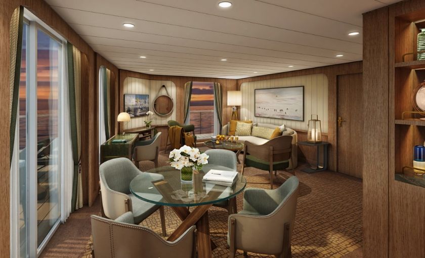 Venture Signature suite  Venture schip Seabourn