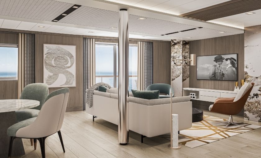 Vista suite woonkamer