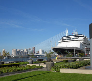 Cruise vanuit Rotterdam Amsterdam IJmuiden