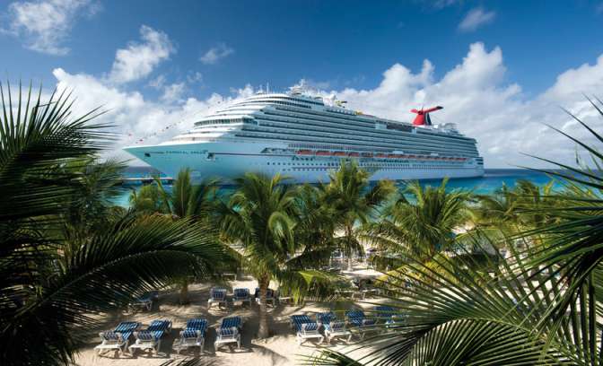 Cruiseschip van Carnival Dream 