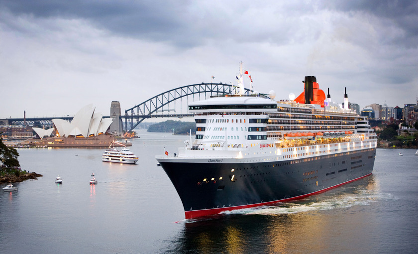 het schip de Queen Mary 2