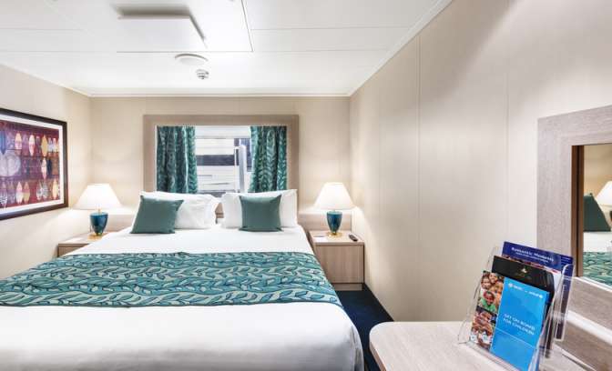 Buitenhut op de MSC Opera