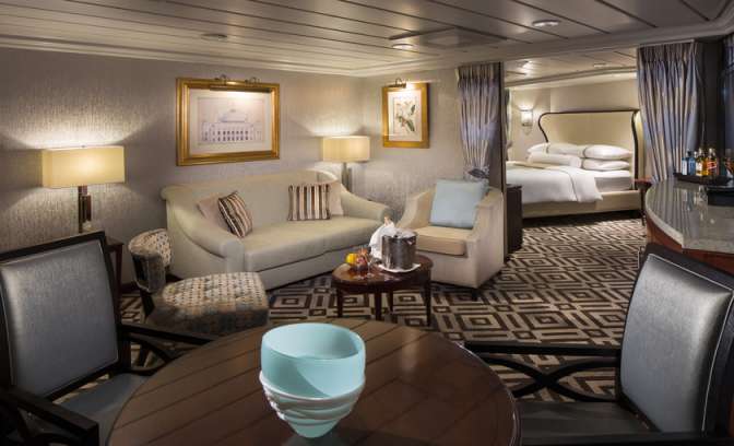 Club Ocean Suite op de Azamara Journey van Azamara club cruises