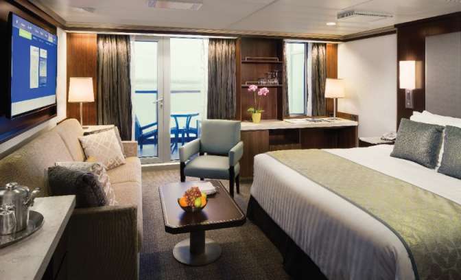De Signature suite op de MS Eurodam van Holland America Line