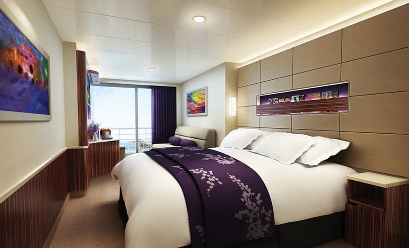 Een balkonhut op de Norwegian Breakaway van NCL