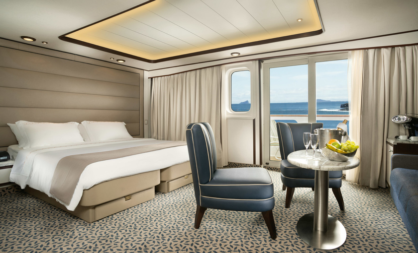 Suite van cruise Silversea Galapagos