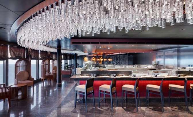 MSC seaview sushi bar