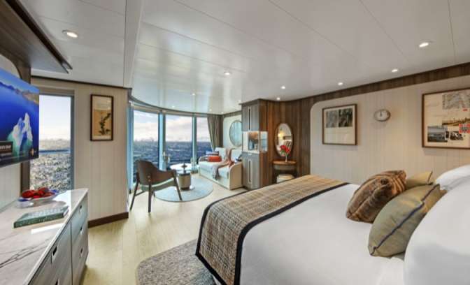 Panorama Veranda suite Seabourn Venture