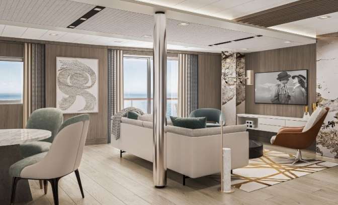 vista suite woonkamer oceania vista