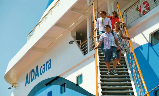 AIDAcara van AIDAcruises