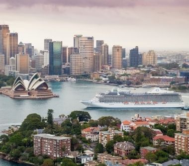 Rondom de wereld met Marina Oceania naar Sydney