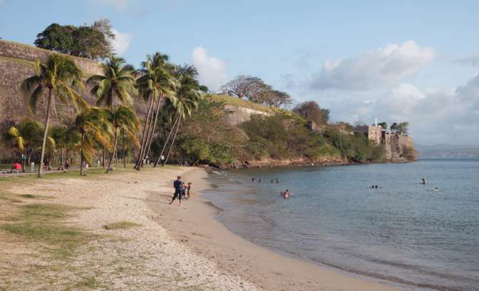 Fort de France op Martinique